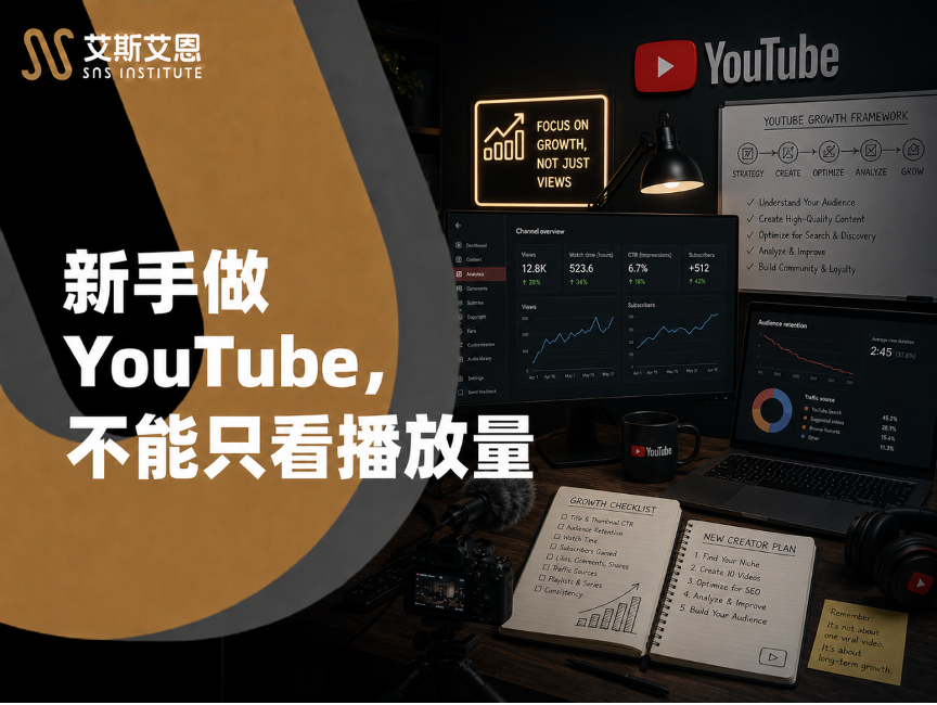 新手做 YouTube代运营,不能只看播放量